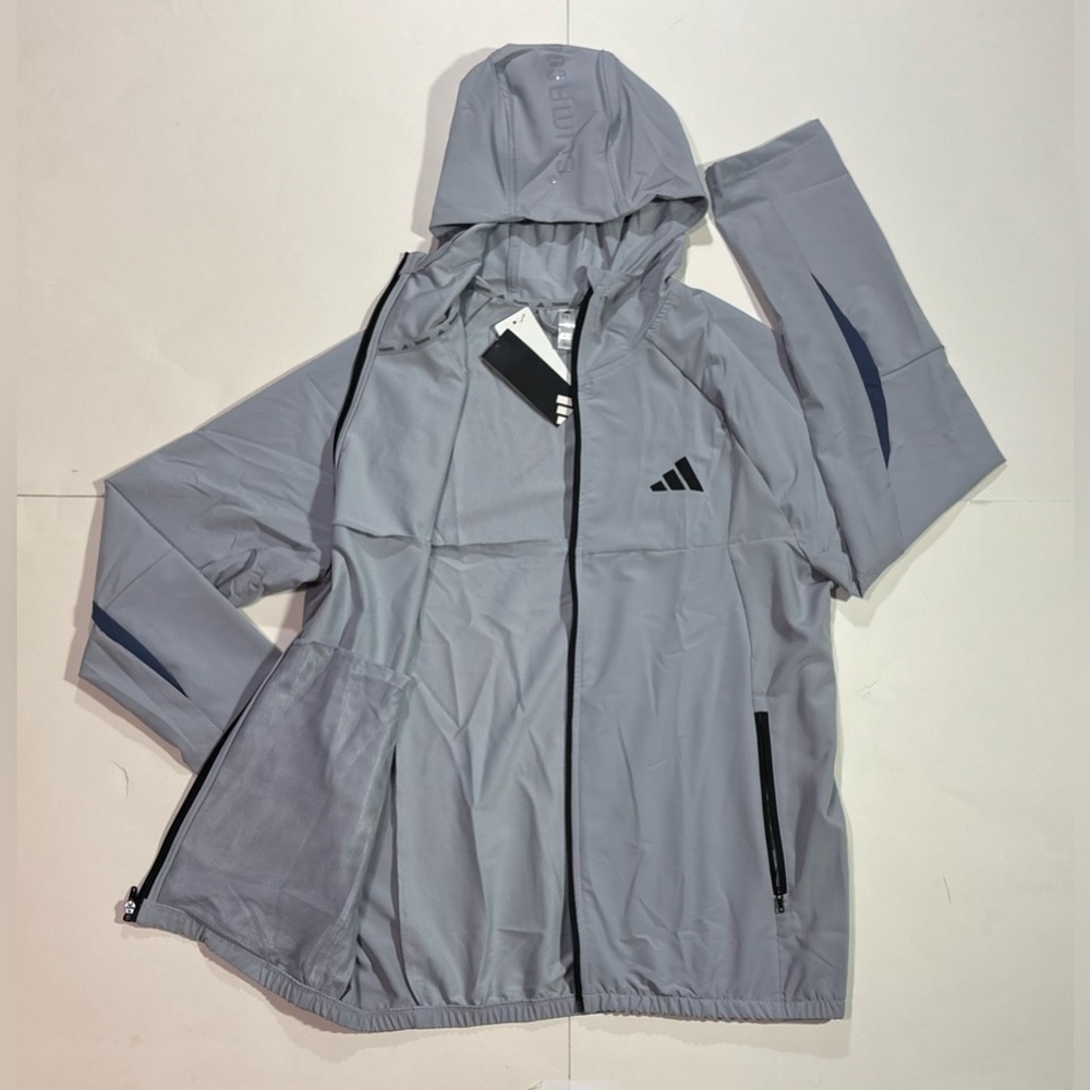 Adidas Climacool Tech Apparel Track Top Full Zip Training Jacket JM6261 size M